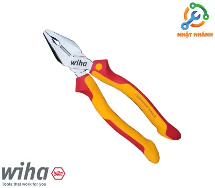 Kìm đa năng cách điện 1000V WIHA 26711 - 200 mm